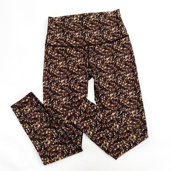 Lululemon Shine Tight Roll Down Leggings Shimmy Shine 6 - Picture 5 of 9